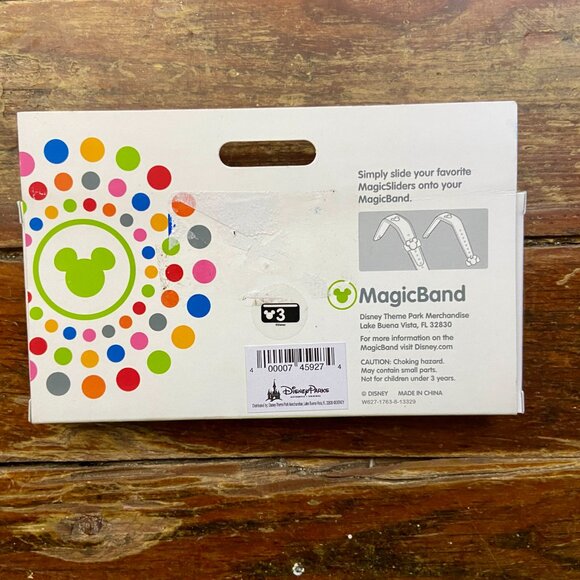 New Disney Parks Magic Band Sliders Mickey Cupcake Sweetie Sweet Treats NIB - Picture 3 of 4